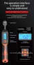 Chave de torque digital 0,6-340N.m ajustável, precisão de 2% com alerta de LED/Buzzer para carro, bicicleta, motocicleta - loja online