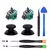 Joystick de substituição para xbox one xbox series s/x controlador 3d analógico polegares peças reparo kit t6 t8 chave de fenda acessório