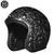 Orz mais recente fibra de carbono retro capacete da motocicleta 3/4 rosto aberto capacete vintage masculino e feminino quatro estações meio capacete