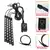 Luzes led para motocicleta acessórios rgb app controle de som moto backlight flexível à prova dwaterproof água decoração luz tira néon 12v na internet