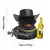 Ornamento de carro de pato de borracha de cowboy para jeep pato decorações de painel de carro peculiar pato de borracha acessórios de carro presentes engraçados de escritório - comprar online