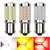 2 pçs py21w p21/5w 1156 ba15s 1157 bay15d para lâmpadas led do carro luz de sinal volta 12v 33smd 7000k branco freio reverso lâmpadas estacionamento