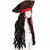 Adulto masculino caribe pirata chapéu peruca halloween palco desempenho pirata capitão traje peruca acessórios de festa jack sparrow peruca - loja online