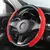 Camurça universal 38cm capa de reforço de volante de carro antiderrapante interior do automóvel protetor de direção acessórios de decoração na internet