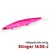 TSURIKNOYA-STINGER 163S-Ultra Long Casting Saltwater Sinking Minnow, Iscas de Pesca, Iscas Artificiais Duras para Robalo, 163mm, 34.2g - loja online