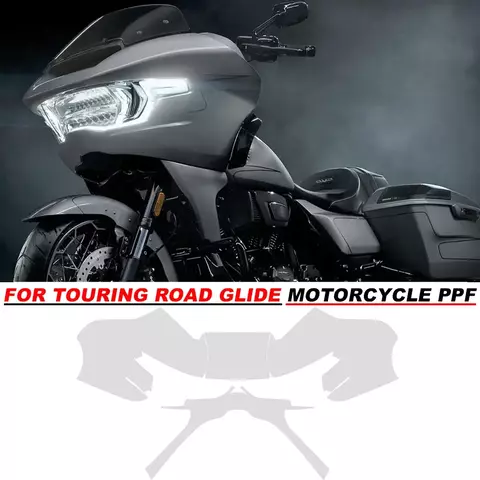 Anti-risco para harley touring road glide ppf filme de proteção de pintura road glide tpu proteção do corpo da motocicleta 2024-2025