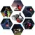 Bucklos iluminação da bicicleta luzes dianteiras e traseiras lâmpada led ciclismo luz lanterna para bicicleta frente lanterna traseira - Wolf Games
