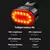 Bucklos iluminação da bicicleta luzes dianteiras e traseiras lâmpada led ciclismo luz lanterna para bicicleta frente lanterna traseira - comprar online