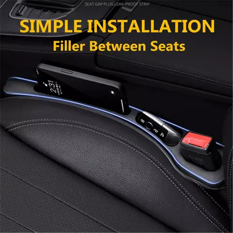 2x preenchimento de espaço de assento de carro entre asentos fenda acessórios de decoração interior para hyundai tucson creta solaris ix25 encino sonata