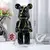 Estética urso figura resina nordic urso estátua estatueta escultura de luxo sala estar decoração casa ornamento acessórios mesa - loja online
