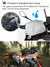 Rhinowalk bolsa de tanque para motocicleta 9l com capa de chuva mochila versátil com bolsa de água de 1,5l sistema molle multicompartimento universal - loja online