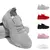 Sapatos femininos tênis moda rendas até plataforma 2022 novo verão plus size sapatos de malha plana mulher vulcanizar sapatos zapatos mujer