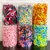 50 pçs colorido básico náilon elalstic laços de cabelo para meninas rabo de cavalo segurar scrunchie borracha banda criança moda acessórios para o cabelo do bebê