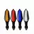 Motocicleta LED Turn Signals Light, Universal ABS Lâmpada Indicadora, Scooter, Yamaha TDM 900, XMAX, NMAX, 155, Keeway, RKF 125, 200, 12V - Wolf Games