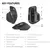 Logitech MX Master 3S sem fio Bluetooth Mouse High End Laptop Tela Cruz na internet