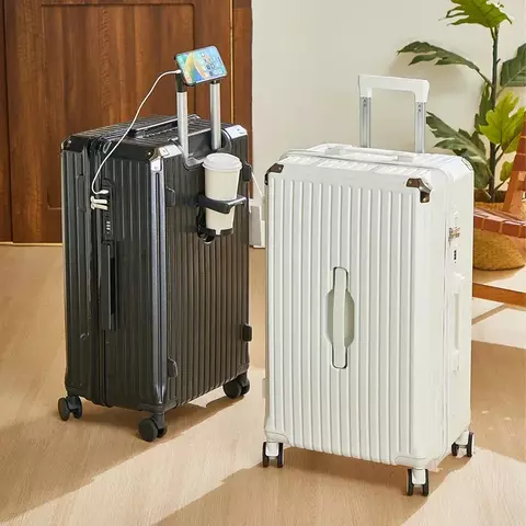 Bagagem de 20 polegadas | Suporte de copo/valia multifuncional à prova d'água, transporte manual, grande capacidade, roda universal, mala simples