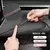 Tiras de couro PU Woven Trim, Adesivos de proteção do carro para porta e painel, Moldagem auto-adesiva, Tiras interiores DIY - Wolf Games