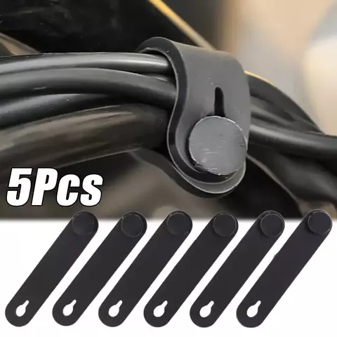 Quadro de borracha da motocicleta fixação cabo cablagem cabo alimentação gravata linha embreagem freio cabo laços elástico fix listra acessórios