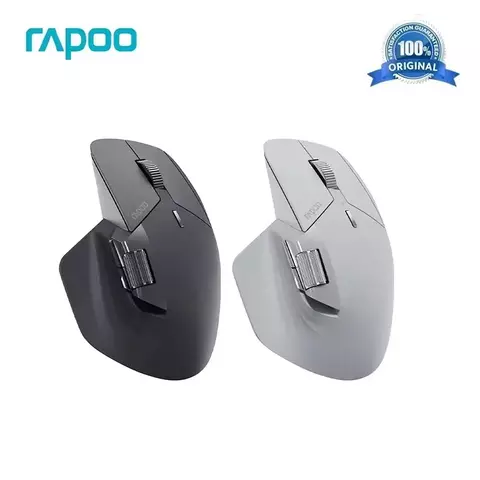 Novo rapoo mt760 mouse bluetooth sem fio tri modo ergonomia mouse gamer acessório para computador portátil jogos escritório para presente