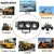 Refletor led para motocicleta, farol alto/baixo, lâmpadas de neblina para carro, caminhões, suv, utv, mini lente, luz de trabalho, luz de condução na internet