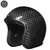 Orz mais recente fibra de carbono retro capacete da motocicleta 3/4 rosto aberto capacete vintage masculino e feminino quatro estações meio capacete - comprar online