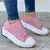 Sapato de lona único feminino, capota baixa, tamanho grande, cabeça redonda, monocromático, casual, novo, outono, verão, 2022 - comprar online
