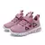 Meninas sapatos casuais luz malha tênis crianças verão primavera outono tenis bonito esporte dos desenhos animados feminino correndo meia calçado - Wolf Games