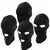 Balaclava elástica unissex padrão sem costura capuzes fetiche para halloween cosplay festa chapéu tático máscara facial jogos na internet