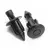 10/20/30 pçs 6mm preto rebite carenagem corpo guarnição painel prendedor clipes de parafuso para honda suzuki kawasaki acessórios da motocicleta peças na internet