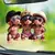 2d acrílico macaco pingente decoração personalizada pingente macaco de natal ornamento acrílico para carro dos desenhos animados decoração da árvore de natal