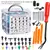 925 pces-100 pces kit clipes de carro pára-choques rebites fixadores auto push tipo pino retentor guarnição kit pára-choques porta guarnição painel clipes reparação - loja online
