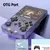 R36s retro handheld console de videogame sistema arcos 3.5 Polegada tela ips clássico portátil bolso player vídeo 128g jogos menino presente - loja online
