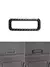 Para bmw série 3 e46 1998 1999 2000 2001 2002 2003 2004 2005 adesivos pretos de fibra de carbono acessórios decorativos interiores do carro - comprar online
