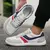 Novo dedo do pé largo sapatos masculinos casuais versátil sola macia ampla última sapatos tênis de caminhada malha respirável confortável sapatos descalços - loja online
