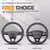 Capa de couro de fibra de carbono para carro, camurça, para ford mondeo focus raptor puma edge explorer ecosport ranger fusion kuga - comprar online