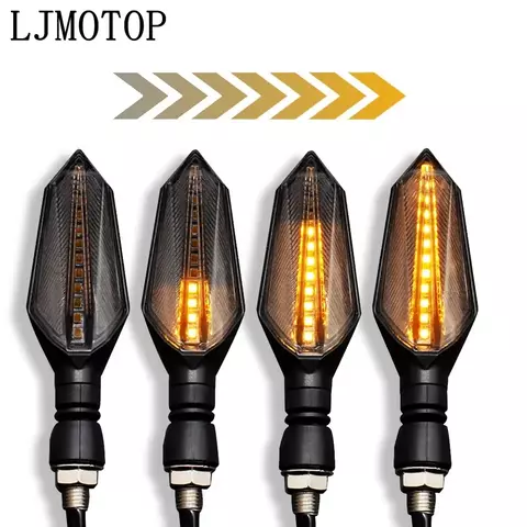 Universal motocicleta sinal de volta luzes led indicadores luz sinal para yamaha xsr 900 tdm 900 mt125 mt01 mt03 mt25 ybr 125
