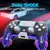 Controladores Saitake para PS4, controle remoto PS4 personalizado com joystick 3D Hall, controladores de jogo sem fio RGB para Playstation 4 - Wolf Games