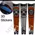 Motocicleta para harley davidson street bob fxbb 107 m8 tanque almofada apertos kit joelho carenagem fender adesivos decalque - Wolf Games