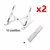 Suporte dobrável ajustável para laptop, Suporte portátil para notebook, Suporte ABS para Macbook Air Pro, Acessórios convenientes - Wolf Games