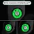 1pc motocicleta interruptor luminoso anel estilo adesivo chave de ignição da motocicleta adesivos buraco chave da motocicleta capa decorativa - Wolf Games