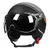Vintage tt & cocascos capacete da motocicleta jet com viseira moto equitação 3/4 aberto meio capacete retro scooter capacete moto - loja online
