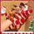 5-pacote meninas natal hairbands rena boneco de neve papai noel padrões moda festa de ano novo headbands acessórios para o cabelo
