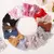 10 pçs bebê menina arcos de cabelo clipes 2.7 Polegada cores aleatórias boutique grampos presilhas crianças headwear acessório conjunto