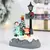 LED Christmas Village Ornamentos, Microsandscape Resina Figurines, Papai Noel Decoração, Agulhas De Pinho, Snow View, Holiday Gift na internet