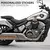Adesivo de motocicleta logotipo decalque de tanque para Harley Davidson Pan America ADV 1250 PA1250 PANAMERICA - loja online