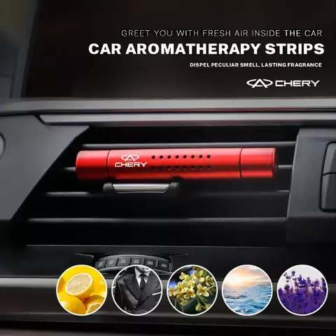 Clipe difusor de perfume para saída de ar de carro, acessórios interiores para chery tiggo 5 2 3 7 8 pro 5x 3x qq fulwin face arrizo a1 a3 a5 t11