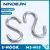 Nindejin 1-10 unidades/pacote ganchos em forma de s de aço inoxidável resistente m2 m3 m4 m5 m6 m8 m10 utilitário s-gancho para suspensão do armário de cozinha na internet