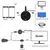 Chromecast google sem fio wifi mirascreen hdmi-compatível hd display dongle mídia streaming de vídeo tv casa inteligente para ios/android - comprar online