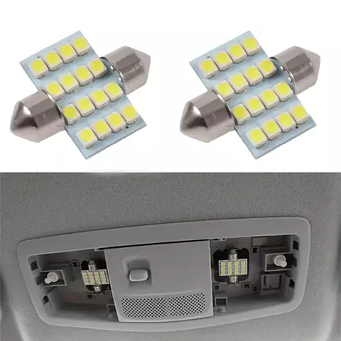 Alto brilho branco led luzes de leitura lâmpada cúpula para mitsubishi asx outlander 2012 2013 2014 2015 interior do carro