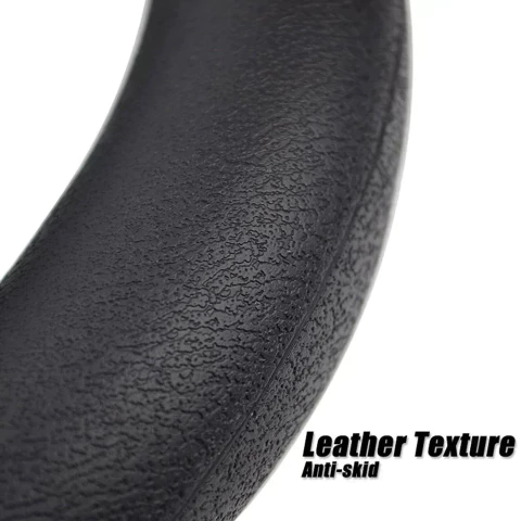 Capa de silicone para volante de carro, 13*16 polegadas, preto, peças de carro, acessórios interiores, substituição, novo